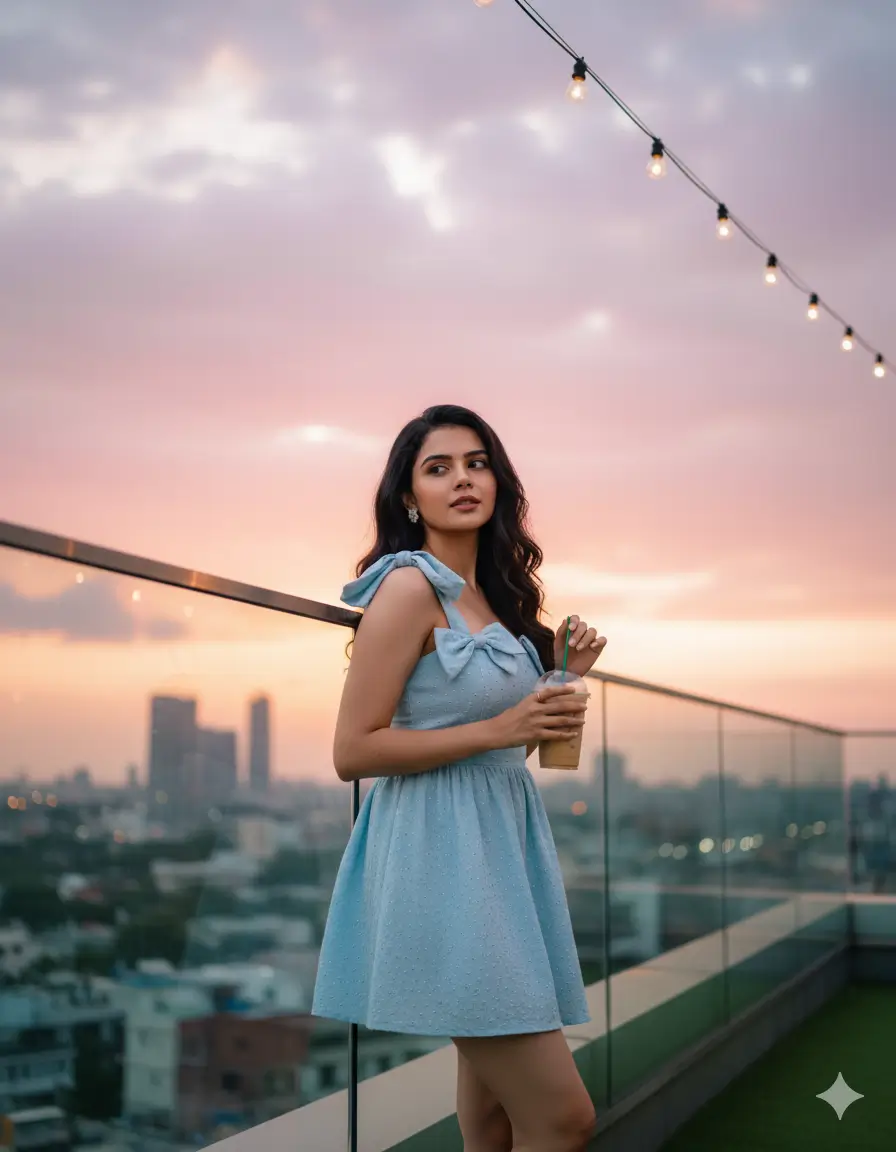 Bows Over the City: A Rooftop Reverie